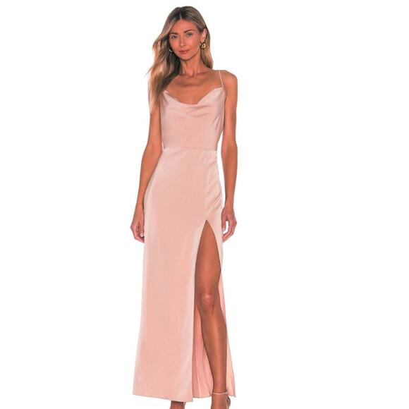 NBD Dresses & Skirts - NBD Lila Gown in Tan NWT Size Small